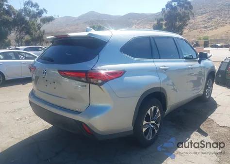 2021 Toyota Highlander Hybrid Xle from USA, damaged, VIN 5TDHARAH9MS506261